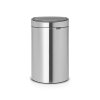 Touch Bin New Recycle, 23 10L Matt Steel 8710755100680 Brabantia 96dpi 1000x1000px 7 NR 13256
