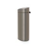 Touch Bin New Recycle, 23 10L Platinum 8710755117909 Brabantia 1000x1000px 7 NR 13098