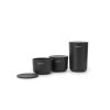ReNew Storage Pots, set of 3 Dark Grey 8710755281303 Brabantia 96dpi 1000x750px 7 NR 22042