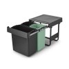 Sort&Go Built in Bin, 10+10+20L Dark Grey 8710755232541 Brabantia 96dpi 1000x1000px 7 NR 34746