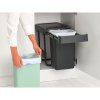 Sort&Go Built in Bin, 2x15L Dark Grey 8710755232503 Brabantia 96dpi 1000x1000px 7 NR 34691