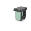 Sort&Go Built in Bin, 2x15L Dark Grey 8710755232503 Brabantia 96dpi 1000x1000px 7 NR 34729