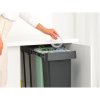 Sort&Go Built in Bin, 2x30L Dark Grey 8710755232527 Brabantia 96dpi 1000x1000px 7 NR 34705