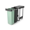 Sort&Go Built in Bin, 2x30L Dark Grey 8710755232527 Brabantia 96dpi 1000x1000px 7 NR 34736