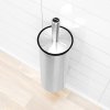 Toilet Brush and Holder, Profile Matt Steel 8710755427183 Brabantia 1000x1000px 7 NR 4856