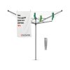 Lift O Matic 40m + Ground Spike Metallic Grey 8710755310928 Brabantia 1000x1000px 7 NR 9472