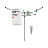Lift O Matic 40m + Ground Spike Metallic Grey 8710755310928 Brabantia 1000x1000px 7 NR 10484