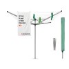Lift O Matic 60m + Ground Spike + Cover Metallic Grey 8710755311048 Brabantia 1000x1000px 7 NR 9485