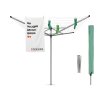 Lift O Matic 60m + Ground Spike + Cover Metallic Grey 8710755311048 Brabantia 1000x1000px 7 NR 9484