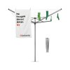 Topspinner 40m + Ground Spike Metallic Grey 8710755310744 Brabantia 1000x1000px 7 NR 9455
