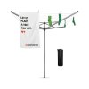 Topspinner 40m + Concrete Tube Metallic Grey 8710755310768 Brabantia 1000x1000px 7 NR 9458