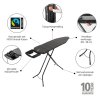 Ironing Board B, 124x38cm, SSIR Denim Black 8710755249242 Brabantia 96dpi 1000x1000px 7 NR 47713