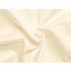 Napínací saténové prostěradlo smetanové (Rozměr 80x200)