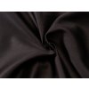 Napínací saténové prostěradlo černé (Rozměr 80x200)
