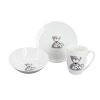 26816 detsky jidelni set teddy talir miska hrnek