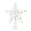 lumineo silver tree top star 600x600