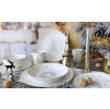 27503 1 cela porcelanova jidelni sada by inspire stribrna koleda na vanocni tabuli s jiskrivymi dekoracemi