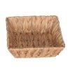 28454 2 maly ctvercovy obdelnikovy podnos liana s pleteny z morske travy s prirodni texturou idealni pro ulozne nebo servirovaci ucely