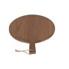 28535 velke drevene kuchynske prkenko rustic 50 cm tmave drevo ovalny tvar s kratkou rukojeti a provazkem