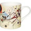 Hrnek na čaj Komposition 8 by W.Kandinsky Könitz Porcelán