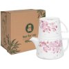 Hrnek na čaj Tea for me - Kirschblüten Könitz Porcelán