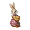 Goebel  Figurka zajíčka, zaječí holčička, květiny jsou úsměvem země! - Velikonoce