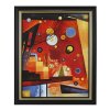 Goebel Nástěnný obraz 49 cm Wassily Kandinsky Těžká červená – Artis Orbis