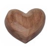 28529 1 drevena dekorace srdce 10 cm maly bytovy doplnek material paulovnie drevo tmavsi odstin