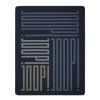 JOOP! Bars Deka 150 x 200 cm Navy