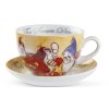 Egan DISNEY THE SEVEN DWARFS Set cappuccino šálku a prostírky