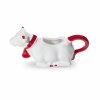 Gmundner Keramik Rubinroter Rand Mléčenka ve tvaru krávy 0,16 ltr.