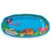Egan LAUREL BURCH JUNGLE SONGS MELAMINE Modrý oválný podnos 31X25 cm