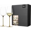 Eisch ESSENCA SENSISPLUS GOLD EDITION Sada 2 sklenic na víno osvěžující vína