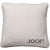 JOOP! Melange Doubleface Ecru-Graphit polštář 50 x 50 cm