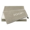 JOOP! Melange Doubleface Sand-Natur pléd 150 x 200 cm