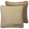 Biederlack JOOP! Uni Doubleface Macchiato-Cashew polštář 50 x 50 cm