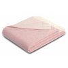 Biederlack Modern Classics Rose-Ecru pléd 130 x 170 cm