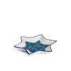 Egan Mísa vánoční hvězda  modrá 16 x 16 cm