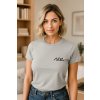 bledo šedé tričko dámske