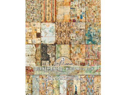 Mixed Media book Journey Ahead A4 Maxi