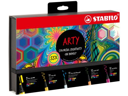 Kreativní sada STABILO ARTY - 55 ks