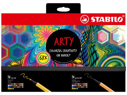 Kreativní sada STABILO ARTY - 68 ks