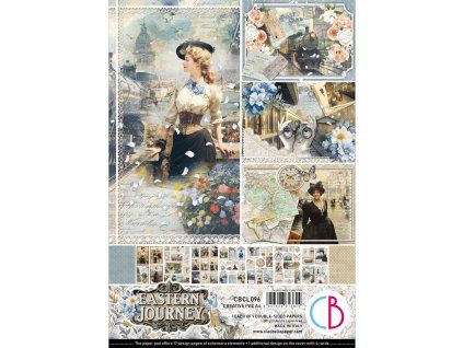 Sada papírů A4 Eastern Journey, 9ks