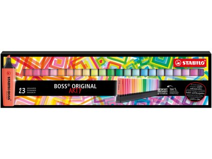 STABILO BOSS ORIGINAL - ARTY - 23 ks deskset