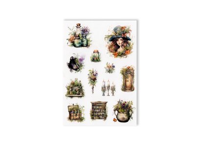 Samolepky Víla na archu 40ks