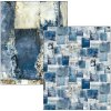 Mixed Media book Urban Blue Denim A4 Maxi