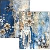 Mixed Media book Urban Blue Denim A4 Maxi