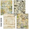 Craftmix Time Capsule Mixed A5 Paper Pack - 8 Sheets (Tissue & Vellum Variety)