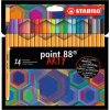 STABILO point 88 - ARTY - 24 ks sada