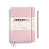 notebook medium a5 hardcover 251 numbered pages powder dotted